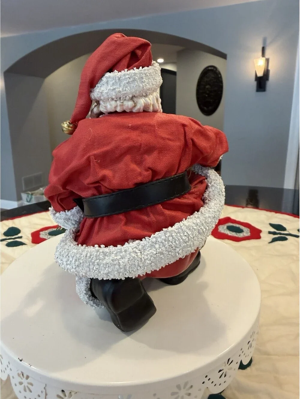 Vtg 1998 Possible Dreams Clothique Santa W/Toy Bag With Tag